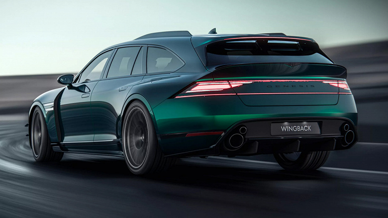 Премиум-бренд Hyundai готовит убийцу BMW M5 Touring: изящный спортивный универсал Genesis G90 Wingback может стать реальным